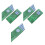 50Pcs Colored Seal Stick for Wedding Invitations,-ice blue 1
