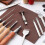 Leather Stamping Punching Tools with Groover Awl Waxed Thread 5