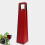 2 stuks elegante lederen wijnflesdragers herbruikbare-Rood 6