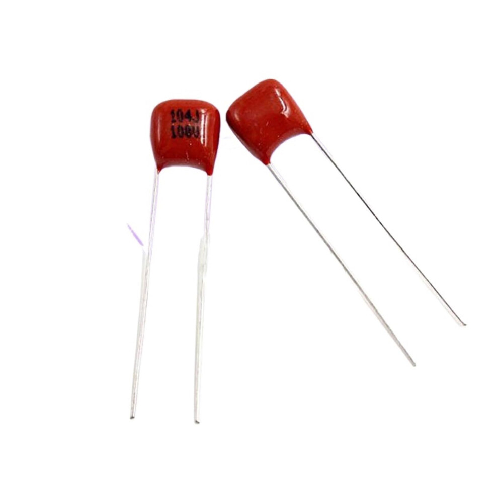 50Pcs 100V104j Pitch 5Mm 100Nf 0.1Uf 100V 104 Cbb Polypropylene Film Capacitor Capacitance Meters Ref: 2038 9119770886613