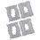 2 Set Butterfly Metal Die Cuts Background Framework-JK030211 1