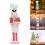 Elegant 38cm Wood Nutcrackers Statue Artistic Tabletop 2