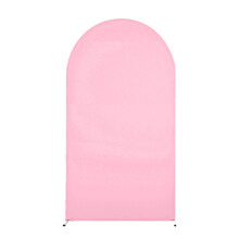 Practical Party Arch Stand Cover Spandex Arch Backdrop-Pink 5ft