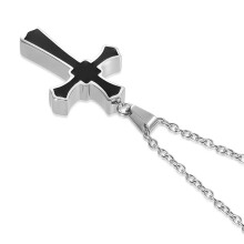 2PCS Crossed Pendant Urn Jewelry Human Memorial Locket Necklace
