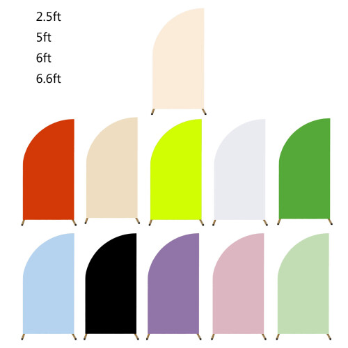Stretchable Arch Cover Double-Sided-5ft fluorescent green 1