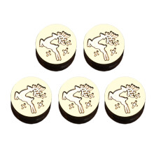 5Pcs Christmas Stamp Head, Sealing Stamp Head for-Christmas elk
