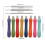 5 Set Adjustable Punch Needle Tool Set 2/3/5mm-Mixed colors 4