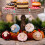 10Pcs Creative Felt Sheep Hanging Accent Holiday Ornament-Red 5
