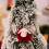 10Pcs Creative Felt Sheep Hanging Accent Holiday Ornament-Red 6