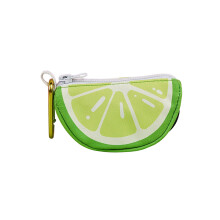 Practical Dog Poop Bag Dispenser Zippered Poop Bag Holder-lime