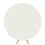 Round Backdrop Cover Photography Studio-Ivory white 7.5ft 1