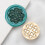 10Pcs Embossed Seal Stamp Head for-Interlaced six point 6