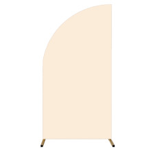 Stylish Spandex Arch Cover for Birthday Parties-6 Champagne