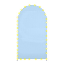 Portrait Photography Arch Backdrop Cloth Arch-7.2ft Denim blue