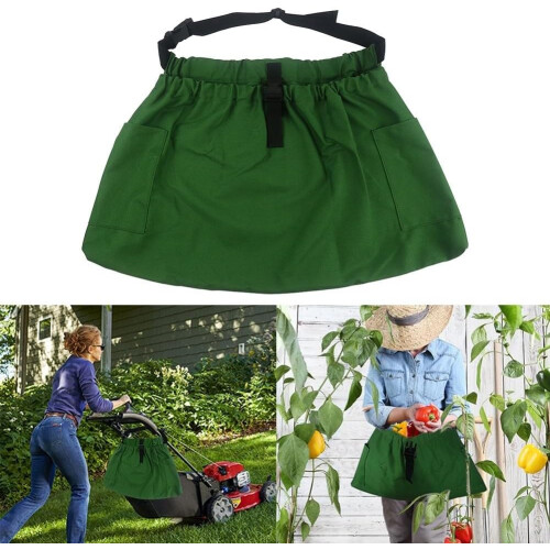 Adjustable garden apron for harvesting berries and eggs, lightweight and practical design Ref: 8514 1