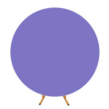 Polyester Backdrop Cover for Ceremonies and-Purple 7.2ft