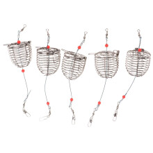 5 pieces of bait traps compact for smelt eels crabs shrimp and S fishing enthusiasts Ref: 5991