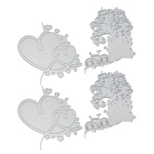 2 Set Background Framework Die Cuts Butterfly Cutting-JK030209