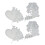 2 Set Background Framework Die Cuts Butterfly Cutting-JK030209 1