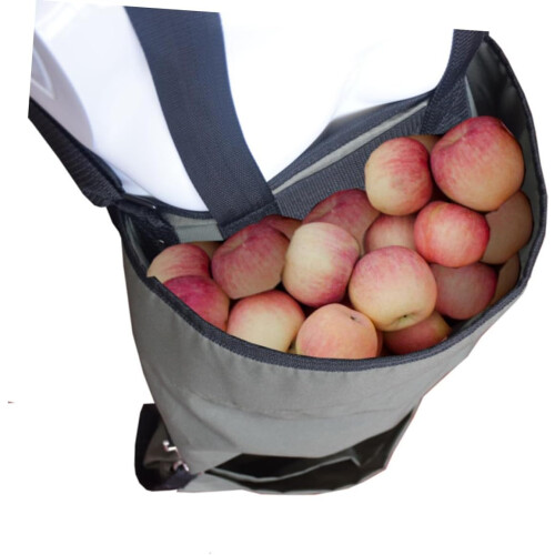 1pc Fruit Vegetable Picking Bag Versatile Picking Apron Adjustable Garden Harvest Storage Bag, gray Ref: 1412 2