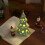 Elegant Holiday Decors Ceramic Star for Christmas Tree Delicate 2