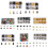 40-200Pcs Leather Rivets Double Caps Rivets Leather-Set 3 2