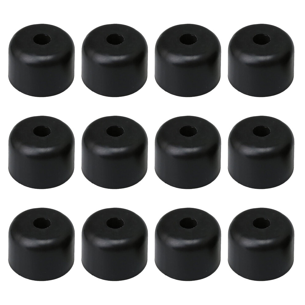 Rubber Cabinet Foot, Integral Metal Washer For Secure Attachment To Furniture Legs 9554910045978
