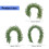 Artificial Pines Needle Hanging Plant for Wedding-1.5 meters 4