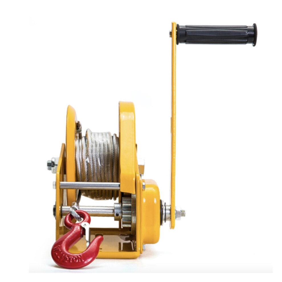 Trailer Winch Twoway Manual Lever Hoist 1800 Lb Selflocking With Brake 10 M Cable Portable Traction Hoist 9119770888037