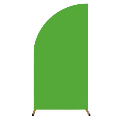 Spandex Arch Cover for Elegant Wedding Backdrops-6 Green
