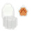25Pcs Cats Claw Shaped Melting Molds For Wickless Candle Making, 6
