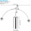 Παιχνίδι KineticArt SteelBalanceToy, Αξεσουάρ Γραφείου από Υψηλής Ποιότητας Ατσάλι, Παιχνίδι 5