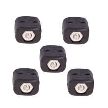 5Pcs connection arches closure buckle plastic closure clip drop way arrows rest clamp buckle for adjustment bowstring