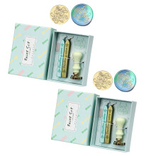 2 Box Wax Seal Stamp Set Sealing Wax Set Wax Seal-Best wishes