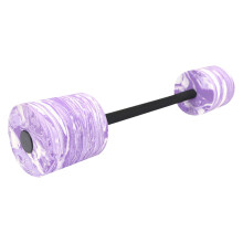 Aquatic Fitness Barbell Light Aqua Swimming Training Fitness Equipment for Postpartum Recovery Yoga Purple