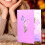 Flower and Butterfly Greeting Card with Envelope Gift for 4