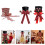 Christmas Tree Toppers Hat Large Christmas Tree-Black sequins 3