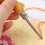 5 Set Punch Needle Tool Set Embroidery Pen Adjustable-Yellow 7