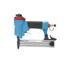 Oil Pneumatic Staple Gun, Straight Brad Nailer, 100Nail Capacity
