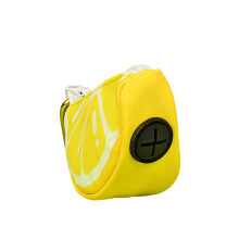 Pet Waste Bag Holder Practical Fruit Print Dog Poop Bag-lemon