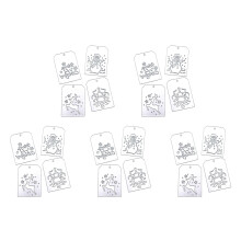 5Pcs Christmas Cutting Dies Embossing Die Cut For-JH011805