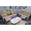 Orlando 3 + 2 Mocca Electrical Recliner Sofa Set 6