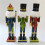 1Pcs 38cm Wood Nutcrackers Statue Artistic Tabletop-Deep Blue 6