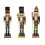 1Pcs 38cm Wood Nutcrackers Statue Artistic Tabletop-Deep Blue 2