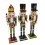 1Pcs 38cm Wood Nutcrackers Statue Artistic Tabletop-Deep Blue 7
