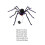 Eerie Halloween Celebration Spiders with Lighting Effect for-30 3