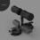 Sit Up Bar with Suction Cup, Height Adjustable, Soft Support Bar Black 2