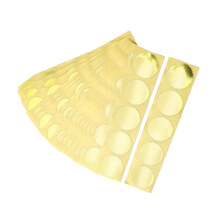 100/250PCS Golden Silver Redness Certificate Wafer Company-A