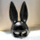 Realistic Rabbit Animal Face Mask Festival Rabbit-Silver 5