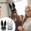 Realistic Rabbit Animal Face Mask Festival Rabbit-Silver 3